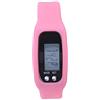 Alomejor Contapassi Braccialetto Intelligente Orologio da Polso Contatore Calorie Pedometro Sport Fitness Tracker(Rosa)
