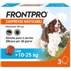 Frontpro Cani 68mg 10-25kg 3 Compresse Masticabili