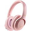 NGS ARTICA GREED PINK - Cuffie Sovraurali Senza Fili, Compatibili con la Tecnologia Bluetooth, Leggero e Pieghevole, Microfono Incorporato, Batteria 40 Ore, Colore Rosa
