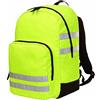HALFAR - Zaino Giallo Fluo Strisce riflettenti - Reflex - 1812206, Giallo fluo
