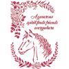 Stamperia International G Stencil-Romantic Horses Horse with Flowers Cavalli Fiori, Vario, A4