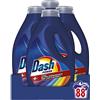 Dash + Azione Extra-igienizzante Detersivo Lavatrice Liquido 4.4L, 88 Lavaggi, Pulizia Profonda Contro Sporco E Batteri