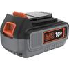 BLACK+DECKER, BATTERIA AL LITIO 18V - 4.0Ah: PER GAMMA BDCHD18 - BDCDD186 - BDCDC18 - EGBHP188 - EGBL188 - EGBL18 - ASL188 - ASD184 - BDCJS18 - HP188F4LBK Type3.BL4018-XJ