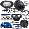 Alpine Evotuning - no hertz Kit 6 Casse Altoparlanti Alpine SXE1750S+SXE1325S Ant/Post per Fiat Grande Punto
