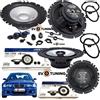 Alpine Kit 6 Casse Altoparlanti Alpine Anteriore e Posteriori per BMW Serie 3 E46
