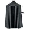 Alessi Plissé MDL07 B - Spremiagrumi Elettrico di Design, in Resina Termoplastica, Spina Europea, 80 W, Nero