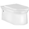 Gessi - Vaso Sospeso Rimless CONO colore Bianco Lucido con Sedile Chiusura Rallentata