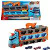 Hot Wheels: Camion trasportatore di macchinine 2-in-1