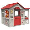 Casetta da gioco con tetto rosso - 104x103x122 cm