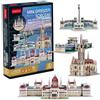 Cubic Fun Mini architettura: edifici dall'Ungheria - puzzle 3D con 155 pezzi