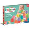 Clemmy: Blocchi da costruzione morbidi - 20 pezzi