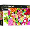 Trefl: Dolciumi colorati - puzzle da 1000 pezzi + vassoio separatore regalo