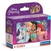 Clementoni: Cubi Principesse Disney - 6 pezzi