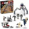 LEGO ® LEGO® Star Wars: Pack da Battaglia Clone Trooper e Droid da Battaglia 75372