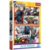 Trefl: Avengers - puzzle con 2 x 70 pezzi