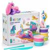Hey Clay Ehi Argilla: grande kit di plastilina - unicorno