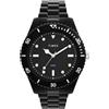 Timex Orologio da uomo Trend, cinturino ecologico nero, quadrante nero