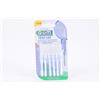 GUM TRAV-LER - Spazzole interdentali, 6 pezzi, ISO 0, 0,6 mm, confezione risparmio da 3 pezzi (3 x 6 pezzi)