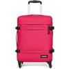 Eastpak - Transit'R 4 L - Ampio bagaglio a quattro ruote, rosa fragola, S, estensibile, rosa fragola, S, estensibile, Rosa fragola, S, Allung