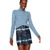 Trendyol Maglione a Collo Alto Basic vestibilità Regolare Maglia di Tuta, Blu, S Donna