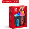 NINTENDO CONSOLE SWITCH OLED MODEL RED & BLU
