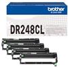 Brother Tamburo Nero / Ciano / Magenta / Giallo Dr-248Cl 30000 Pagine Originale