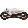 PetCheer Tiragraffi per Gatti, Prodotto di Design in Cartone ondulato,ideale come lounge, letto, Cuccia, Palestra e Graffiatoio,Completamente Riciclabile