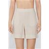 Tezenis Short Vita Alta In 100% Tela Di Cotone Donna Avorio