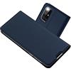 Radoo Cover Compatibile con Samsung Galaxy M31S, Custodia Vintage PU Pelle con Portafoglio Tasca Stile Unico Sottile Magnetica Funzione TPU Cover a Libro per Samsung Galaxy M31S (Blu)