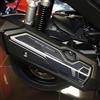 labelbike - Adesivi 3D Moto Scooter Marmitta Protezione e Decorazione in Resina compatibile con Honda ADV350 2022-2023