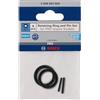 Bosch Set da 4 pezzi con anello di supporto e penna per chiave a bussola PRO Impact (2 x 73 mm)
