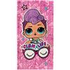 SUN CITY Telo mare spugna in cotone LOL Surprise piscina bambina 3160 Rosa unica