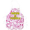 STAMPATEK Grembiule Mamma ai Fornelli Idea Regalo Festa della Mamma Nonna Divertente Cucina Grembiuli