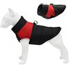 Homieco Cappotto Impermeabile per Cani, Giubbotto Imbottito Calda Impermeabile per Cane, Vestiti Cani Inverno