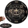 wiroouia Tavola da divinazione, tavola degli spiriti Ouija, Bacheche metafisiche in legno per planchette con lettere, Gioco da tavolo Ouija Tavola a pendolo per predire la fortuna per feste, riunioni