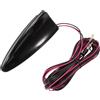 Attisfiera Antenna DAB+Auto Pinne di squalo FM/AM Radio Antenna Amplificatore di segnale SMA a DIN per la maggior parte dei modelli di auto GPS DAB FM/AM Radio