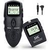 JJC Timer Telecomando per Scatto Remoto per Fotocamere Digitali Canon EOS R1 5D Mark IV III II 5D 6D 6D Mark II 7D 7D Mark II 1D 1D Mark IV III II 1DS 1DX