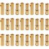 GTIWUNG 15 Paia 5,5 mm Connettori a Banana Spina a Banana Maschio Femmina per ESC Batteria e Motori, Oro