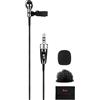 Xvive LV1 Microfono Lavalier Omnidirezionale per Rode Wireless Go II, Trasmettitore wireless Sennheiser, Registratore, Fotocamera DSLR