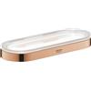 Grohe Selection portasaponetta, 41036000+41035DA0, Selection [Accessori Bagno > Portasapone]