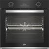 Beko b300 Forno Multifunzione BBIMA13302BMPE Pirolitico con AirFry, , 9 Funzioni, A+, Cristallo Nero e Inox