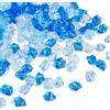 RVLZKCPG 300 Pezzi Pietre Colorate, Blu Mix Colore Pietre Decorative, Sassolini Decorativi per Vasi, Pietre per Acquario, Fai da Te