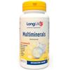 LongLife® Multiminerals | Integratore salino con 11 minerali e vitamina D3 | Benessere di ossa, denti e sistema nervoso | Riduce stanchezza e affaticamento | Vegetariano e senza glutine