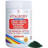 MALOVI Vitalbody 200 Gr Integratori Energia Stanchezza Fisica E Mentale, Integratore Memoria E Concentrazione,Con Spirulina Creatina Carnitina Guarana Maca Bacopa Monnieri Coenzima Q10 Vitamina B6 B12