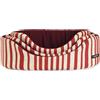 Nasonero Cesta Ovale sfoderabile Eco Nasonero - Righe rosse - 1a misura 42x30 - Cucce per cani da interno - 1° ORDINE? scegli lo sconto BZR5 / BZR20 + 200 punti fedeltà