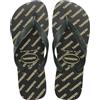 Havaianas - Top Logomania Essentials, Infradito Comode, Resistenti E Leggere Con Dettagli Della Suola Con Logo, Unisex Adulti, Green Olive, 35/36 EU
