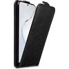 Cadorabo Custodia compatibile con Samsung Galaxy NOTE 10 PLUS in NERO DI NOTTE - Protezione in Stile Flip con Chiusura Magnetica - Case Cover Wallet Book Etui
