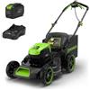 Greenworks GD48LM46SPIIK4 - Tagliaerba semovente a batteria - 48V/4Ah - Taglio 46 cm