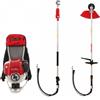 Blue Bird GX50 - Decespugliatore + Scuotitore con gancio a scoppio cm 280 motore a zaino Honda - Scuotiolive