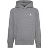 Nike Jordan Felpa da Ragazzi con Cappuccio MJ Brooklyn Grigia Taglia M (137-147 CM) Codice 95D392-GEH